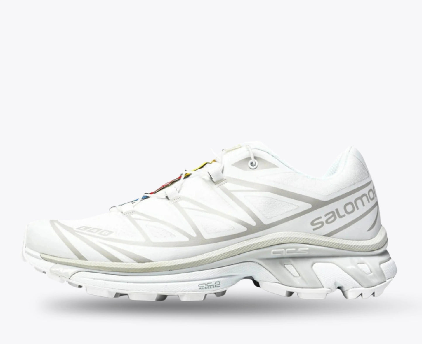 Salomon XT-6 White/Lunar Rock