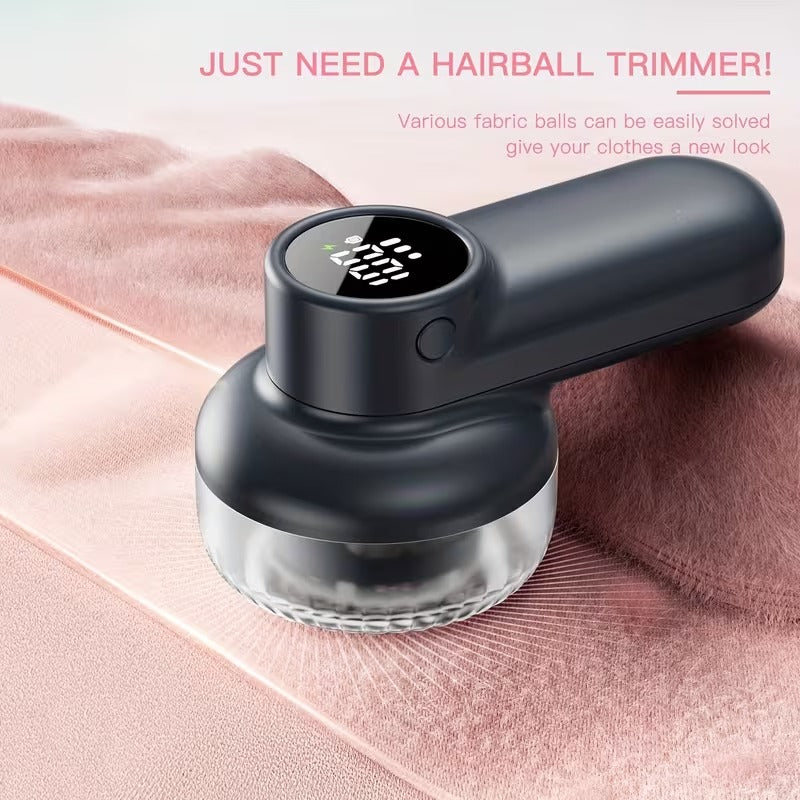 rechargeable electric lint remover fabric shaver digital