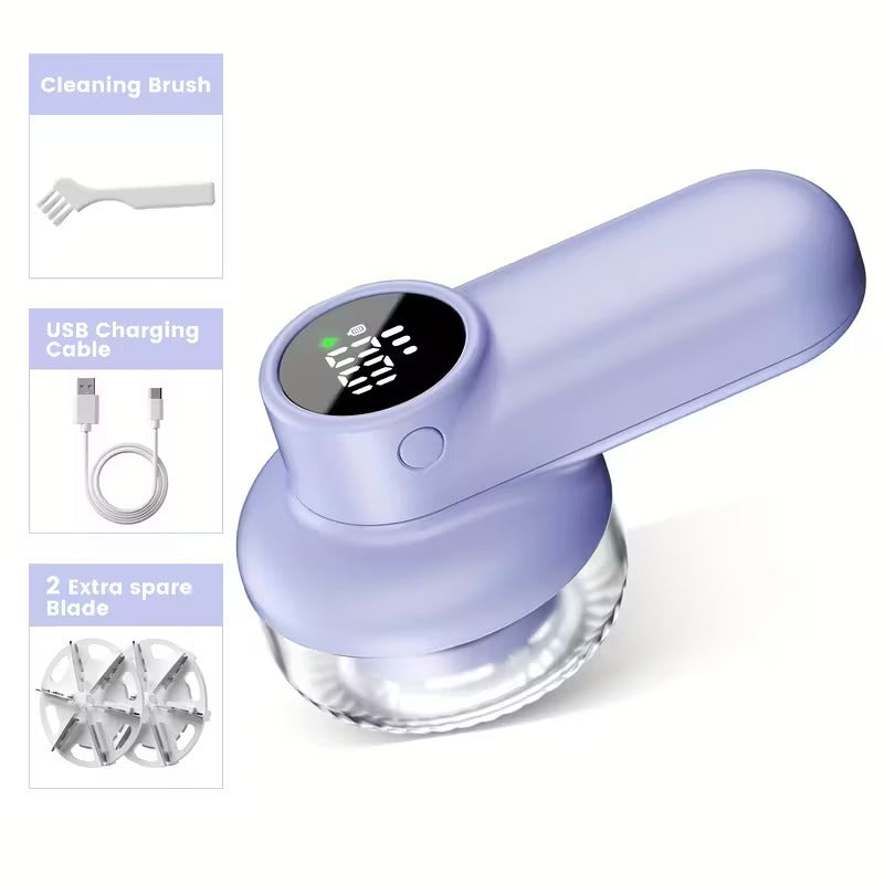 rechargeable electric lint remover fabric shaver digital